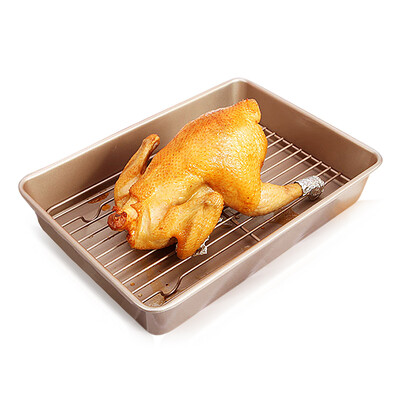 Jingdong Supermarket CHEF MADE Bakeware Rectangular Non-stick Baking Grill Combination Set Grilled Chicken Wings Steak Cake Biscuits 13 inches Deepened Multifunctional Plate WK9266
Jingdong Supermarket CHEF MADE Bakeware Rectangular Non-stick Baking Grill Combination Set Grilled Chicken Wings Steak Cake Biscuits 13 inches Deepened Multifunctional Plate WK9266