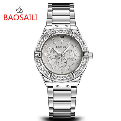 BAOSAILI Brand Womens Watch Luxury Diamond Alloy Case Business Watches Ladies Charm Girls Dress Wristwatches
BAOSAILI Brand Womens Watch Luxury Diamond Alloy Case Business Watches Ladies Charm Girls Dress Wristwatches