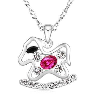 Austria Crystal Pendant Necklaces Animal White Gold Color Women Party Gift High Quality Fashion Jewelry 17900
Austria Crystal Pendant Necklaces Animal White Gold Color Women Party Gift High Quality Fashion Jewelry 17900