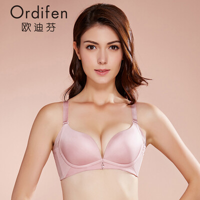 Odifen one-piece smooth no trace no steel ring gathered bra XJ7502 gray purple 3680B 
Odifen one-piece smooth no trace no steel ring gathered bra XJ7502 gray purple 3680B