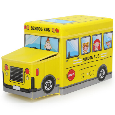 Space excellent cartoon childrens toys can sit folding storage stool creative folding storage box one loaded 30L school bus yellow
Space excellent cartoon childrens toys can sit folding storage stool creative folding storage box one loaded 30L school bus yellow
