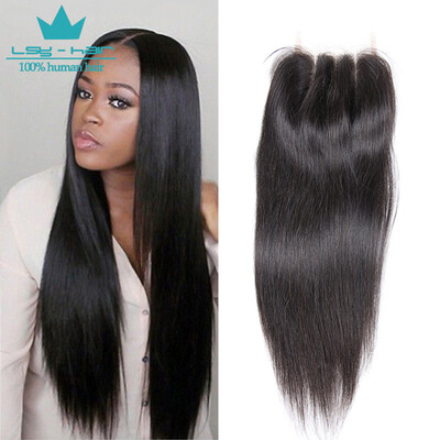 8A Indian Remy Hair Straight Closure 4X4 Lace Closure with Baby Hair Middle Part Natural Color Human Hair
8A Indian Remy Hair Straight Closure 4X4 Lace Closure with Baby Hair Middle Part Natural Color Human Hair