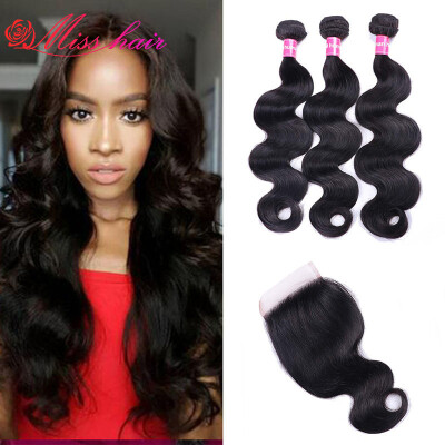 7A Malaysian Virgin Hair 3 Bundles With Closure Unprocessed Malaysian Body Wave Lace Base Closure With Hair Bundles
7A Malaysian Virgin Hair 3 Bundles With Closure Unprocessed Malaysian Body Wave Lace Base Closure With Hair Bundles