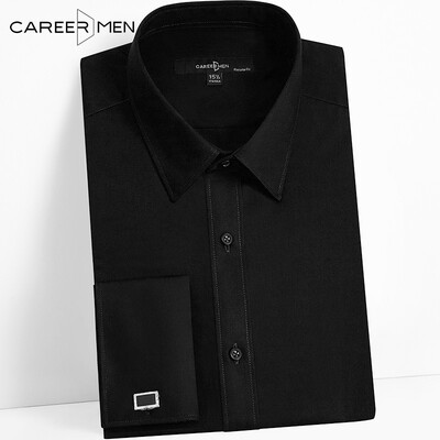 CareerMen Mens Regular Fit Non Iron Spread Collar Graceful French Cuff Long Sleeve Dress Shirt
CareerMen Mens Regular Fit Non Iron Spread Collar Graceful French Cuff Long Sleeve Dress Shirt