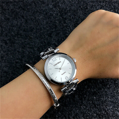 CONTENA Simple Style Ladies Dress Watch Luxury Women Full Steel Quartz Watches Elegant Fashion Analog Clock
CONTENA Simple Style Ladies Dress Watch Luxury Women Full Steel Quartz Watches Elegant Fashion Analog Clock