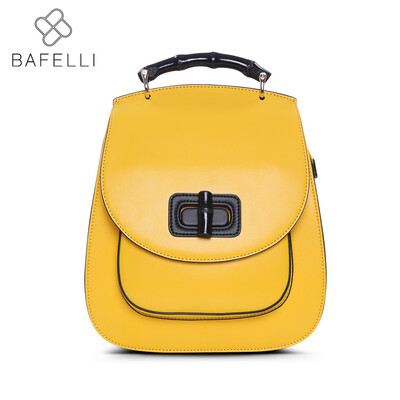 BAFELLI womens backpack Lemon yellow leather backpacks travel bag mochilas mujer 2017 for teenager girls backpacks women bag
BAFELLI womens backpack Lemon yellow leather backpacks travel bag mochilas mujer 2017 for teenager girls backpacks women bag