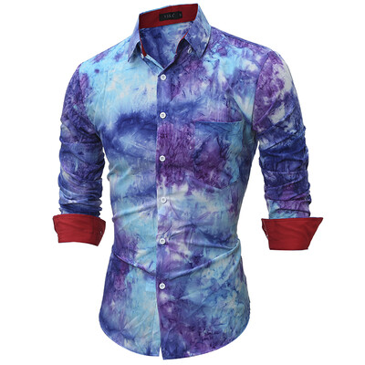 Brand 2017 Fashion Male Shirt Long-Sleeves Tops High Quality 3D Tie Dye Mens Dress Shirts Slim Men Shirt
Brand 2017 Fashion Male Shirt Long-Sleeves Tops High Quality 3D Tie Dye Mens Dress Shirts Slim Men Shirt