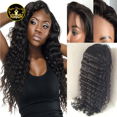 Glueless Full Lace Human Hair Wigs For Black Women Brazilian Virgin Hair Wigs Deep Wave Curly Lace Wigs With Baby Hair
Glueless Full Lace Human Hair Wigs For Black Women Brazilian Virgin Hair Wigs Deep Wave Curly Lace Wigs With Baby Hair