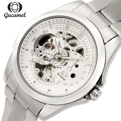 2017 Luxury Military Clock Stainless Steel Men Casual Automatic Mechanical Watch Fashion Dress Calendar Watches
2017 Luxury Military Clock Stainless Steel Men Casual Automatic Mechanical Watch Fashion Dress Calendar Watches