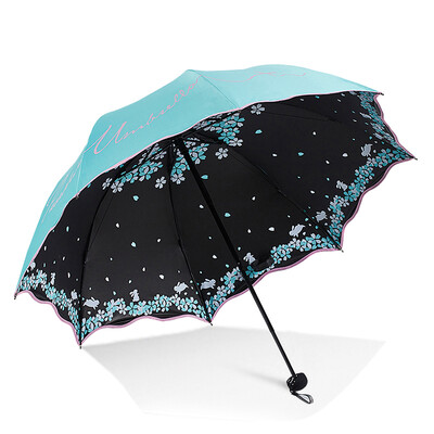 Cntomlv umbrella ultraviolet radiation beach umbrella Black glue sun umbrella lady bumbersoll three folding dual purpose fresh and
Cntomlv umbrella ultraviolet radiation beach umbrella Black glue sun umbrella lady bumbersoll three folding dual purpose fresh and