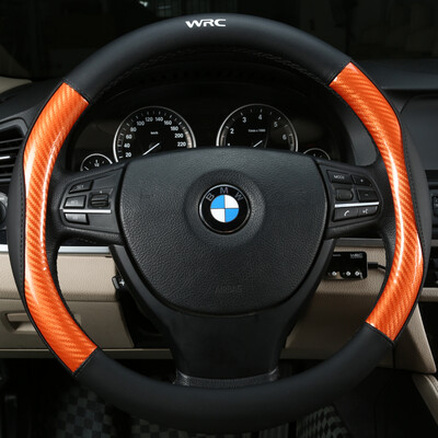 WRC Colorful Sports Car Leather Carbon Cube Steering Wheel Set Four Seasons Universal Set 38cm Medium Orange
WRC Colorful Sports Car Leather Carbon Cube Steering Wheel Set Four Seasons Universal Set 38cm Medium Orange