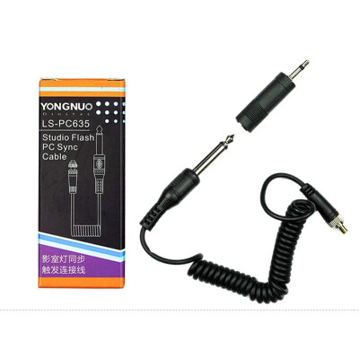 Yongnuo LS-PC635 Connector /Sync Cable For Yongnuo RF603 & Studio Flash /Strobes
Yongnuo LS-PC635 Connector /Sync Cable For Yongnuo RF603 & Studio Flash /Strobes