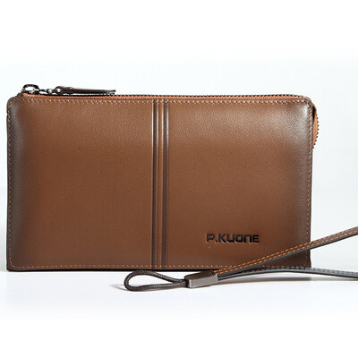 P.kuone® New Hot genuine leather men's purse Brand long purse for man cowhide Brown wallets Large Capacity clutch bags
P.kuone® New Hot genuine leather men's purse Brand long purse for man cowhide Brown wallets Large Capacity clutch bags