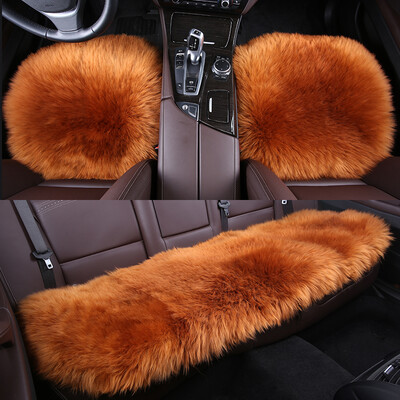 Antarctic nanjiren wool cushion in the long hair cushion winter car seat car home dual-use three-piece brown red
Antarctic nanjiren wool cushion in the long hair cushion winter car seat car home dual-use three-piece brown red
