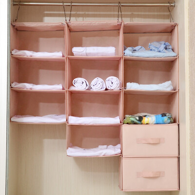 bicoy Oxford cloth wardrobe storage bag hanging storage bag storage bag 4 layers of kitchen 2 drawers coral powder
bicoy Oxford cloth wardrobe storage bag hanging storage bag storage bag 4 layers of kitchen 2 drawers coral powder