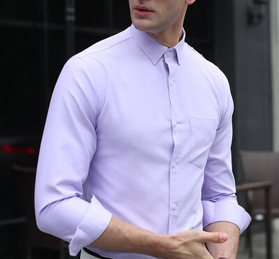 2017 autumn new Oxford shirt two-color shirt dress men's long-sleeved fashion lapel shirt
2017 autumn new Oxford shirt two-color shirt dress men's long-sleeved fashion lapel shirt