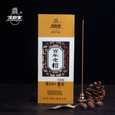 Jinwanglai a hundred years old old-fashioned Tan incense worship Buddha for about 290 incense boxes
Jinwanglai a hundred years old old-fashioned Tan incense worship Buddha for about 290 incense boxes