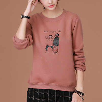 City plus CITYPLUS 2017 autumn&winter new women&39s art fashion printing long-sleeved warm bottoming shirt loose plus cashmere thick sweater CWWY179256 pink camel L
City plus CITYPLUS 2017 autumn&winter new women&39s art fashion printing long-sleeved warm bottoming shirt loose plus cashmere thick sweater CWWY179256 pink camel L