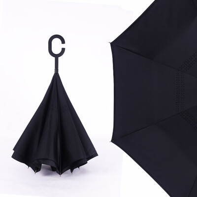opposite direction umbrella double-deck long umbrella men and women sun umbrella originality windbreak car Hands-free stand agains
opposite direction umbrella double-deck long umbrella men and women sun umbrella originality windbreak car Hands-free stand agains