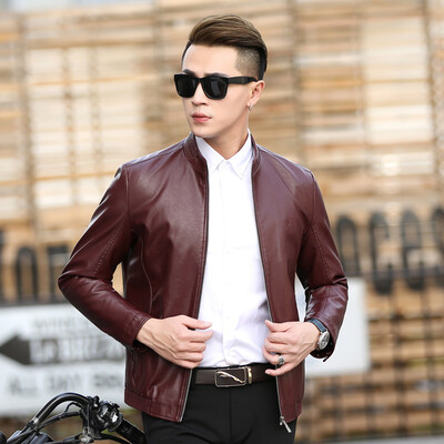 2017 new fashion leather men's leather jacket spring and autumn thin section of the new paragraph in the young men's leather jacke
2017 new fashion leather men's leather jacket spring and autumn thin section of the new paragraph in the young men's leather jacke