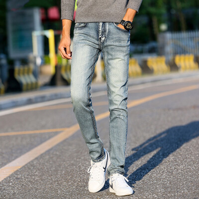 2017 autumn pants retro jeans spring and autumn men's Slim pants trend as gift for men's
2017 autumn pants retro jeans spring and autumn men's Slim pants trend as gift for men's