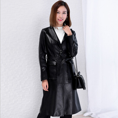Leather leather girl lace coat 2017 new spring and autumn ladies single skin was thin sheep leather jacket
Leather leather girl lace coat 2017 new spring and autumn ladies single skin was thin sheep leather jacket