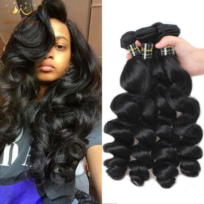 Queen Berry Brazilian Hot 7A Loose Wave Virgin Hair 4pcs 100% Unprocessed Human Virgin Hair 8-28inch Natural Black Color
Queen Berry Brazilian Hot 7A Loose Wave Virgin Hair 4pcs 100% Unprocessed Human Virgin Hair 8-28inch Natural Black Color
