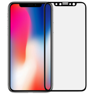 MOMAX iPhoneX / 10 mobile phone tempered film Apple X-smooth glass film soft plastic edge Apple x mobile phone full-screen glass film 0.2mm black
MOMAX iPhoneX / 10 mobile phone tempered film Apple X-smooth glass film soft plastic edge Apple x mobile phone full-screen glass film 0.2mm black