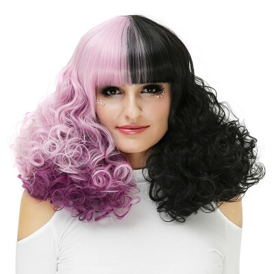 JUNSI Ultra Sexy Scene Wig Black Смешанный светло-розовый / фиолетовый смешанный Rainbow Emo Hair Long Straight Cosplay Wig
JUNSI Ultra Sexy Scene Wig Black Смешанный светло-розовый / фиолетовый смешанный Rainbow Emo Hair Long Straight Cosplay Wig