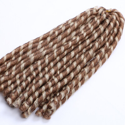 Chorliss14Inch 30roots Soft Dreadlocks Crochet Twist Hair Synthetic Crochet Braiding Hair Extensions 6packs/lot
Chorliss14Inch 30roots Soft Dreadlocks Crochet Twist Hair Synthetic Crochet Braiding Hair Extensions 6packs/lot