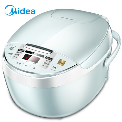 美的（Midea）电饭煲电饭锅3L匠铜聚能釜内胆一键快速饭功能24小时智能预约电饭煲MB-FB30simple101