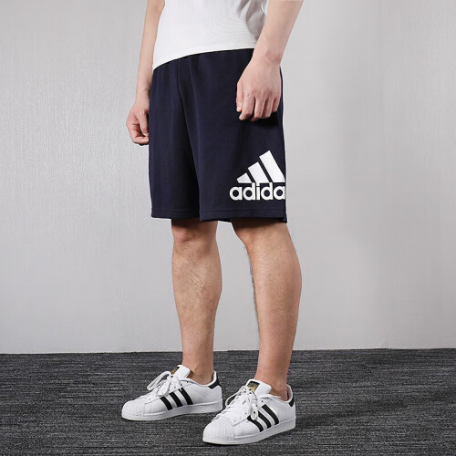 阿迪达斯 ADIDAS 男子 运动型格 MH BOS Short SJ 运动 短裤 DX2495 L码