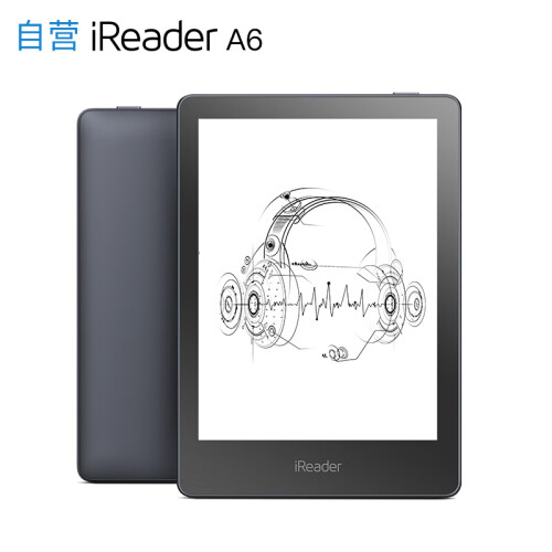 【新品】掌阅 iReader A6 电子书阅读器  6英寸电纸书  听读一体蓝牙听书墨水屏8GB 太空灰