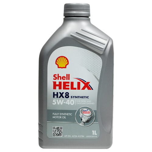 海囤全球壳牌（Shell）全合成机油 喜力Helix HX8 5W-40 A3/B4 SN 1L 欧洲原装进口