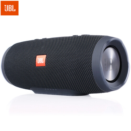 JBL CHARGE3 音乐冲击波三代 便携式蓝牙音箱 低音炮 户外迷你音箱 防水设计 桌面音响 爵士黑