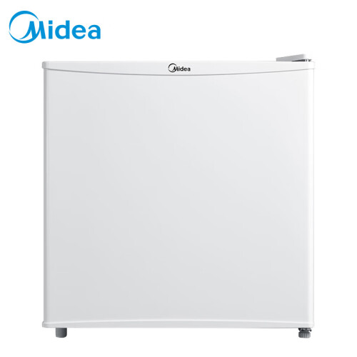 美的(Midea)45升 单门迷你冰箱冷藏租房宿舍办公家用电冰箱 小型 节能静音不占地(白色) BC-45M