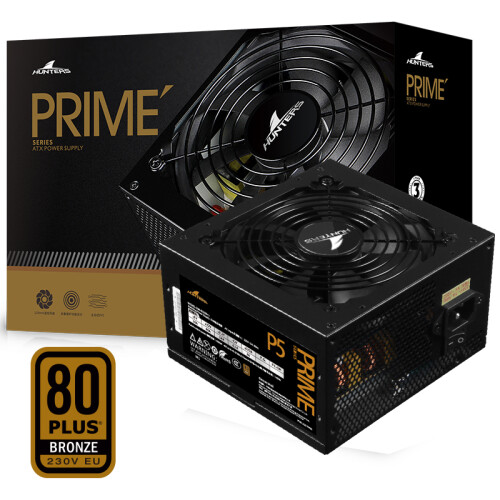 长城（GreatWall）额定550W PRIME550铜牌版游戏电源（80PLUS铜牌/12V大电流/DC-DC/智能温控/日系固态电容）