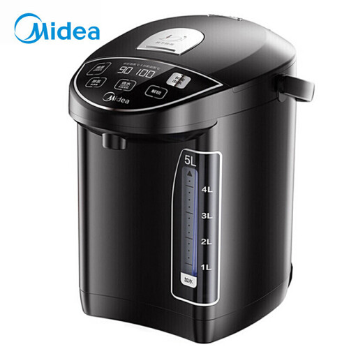 美的（Midea）电热水瓶热水壶电水壶304不锈钢水壶热水瓶5L十段温控电水壶双层防烫烧水壶MK-SP50Power302