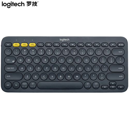 罗技（Logitech） K380无线蓝牙键盘多功能便携智能蓝牙键盘安卓苹果电脑手机 K380灰色