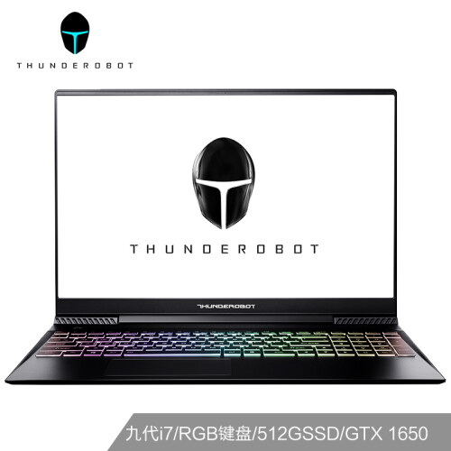 京品电脑雷神(ThundeRobot)911Air星战二代旗舰版 15.6英寸窄边框游戏笔记本电脑i7-9750H 512GSSD RGB键盘 GTX1650