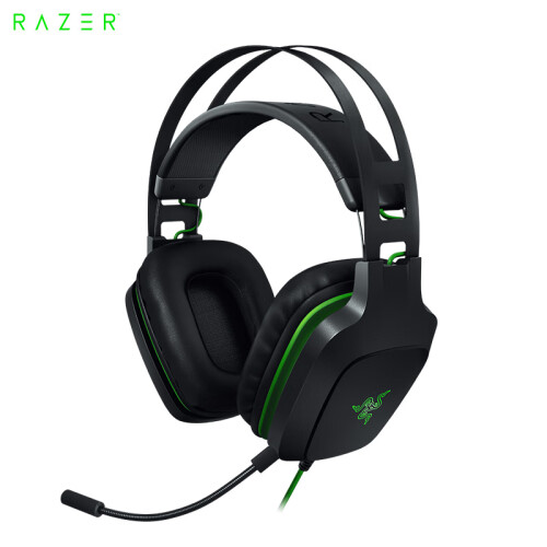 雷蛇（Razer）雷霆齿鲸V2 7.1 USB-数字游戏与音乐耳麦 电脑耳机 绝地求生耳机 吃鸡耳机