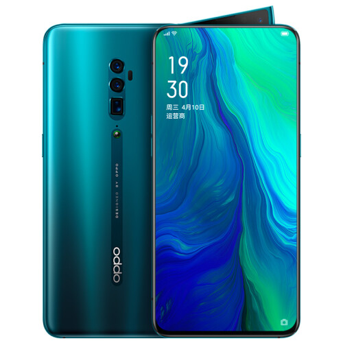 OPPO Reno 10倍变焦版 高通骁龙855 4800万超清三摄 6GB+128GB 雾海绿 全网通 全面屏拍照智能游戏手机