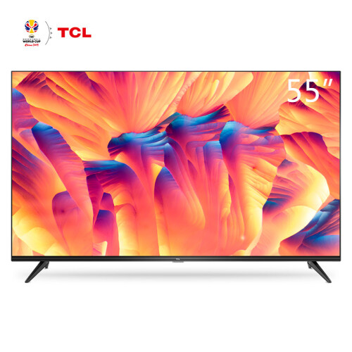 TCL 55L2  55英寸高画质4K超高清HDR 智能网络液晶电视机 丰富影视教育资源 自营家电（黑色）