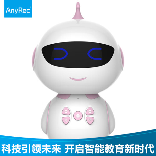 anyrec儿童智能早教机器人宝宝益智玩具 wifi故事机智能语音对话陪伴机器人 英语学习机婴幼儿礼物 男女孩