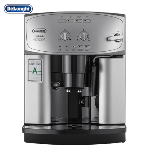 京东超市德龙（Delonghi）咖啡机 意式15Bar泵压 自动清洗 原装进口 家用商用全自动 ESAM2200