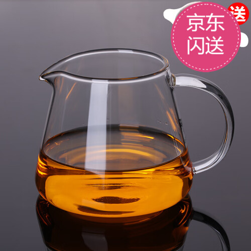 全度（Quandu） 耐热玻璃公道杯茶具配件手工加厚玻璃分茶器 MO-01 280ml