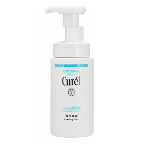 日本珂润（Curel）润浸保湿洁颜泡沫 150ml（补水保湿洁面乳 不刺激 深层清洁 男女适用 花王 原装进口）