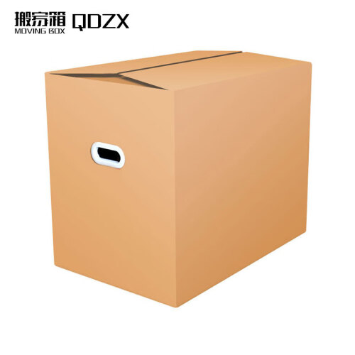 京东超市QDZX 搬家纸箱有扣手 60*40*50（5个装）大号 纸箱子打包快递箱 行李收纳箱 收纳盒储物整理箱包装纸盒批发