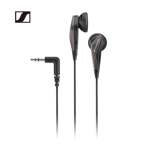 森海塞尔（Sennheiser）MX375 高清解析平头塞 立体声手机耳机耳塞 强劲低音 黑色