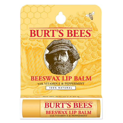 海囤全球【曾舜晞同款】  Burt's Bees伯特小蜜蜂蜜蜡味皇牌润唇膏 4.25g/支 水润修护 加倍补水保湿 防干裂脱皮